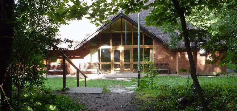 front view of accommodation block