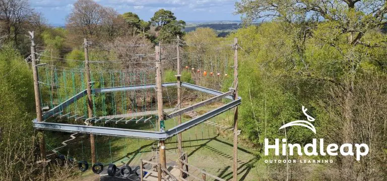 pentagon high ropes assault course outdoor residential centre