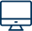 computer and screen icon