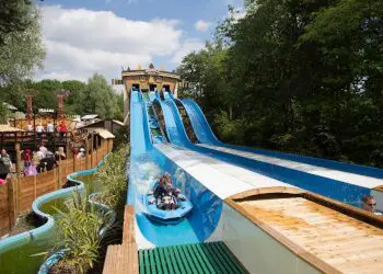 log flume ride