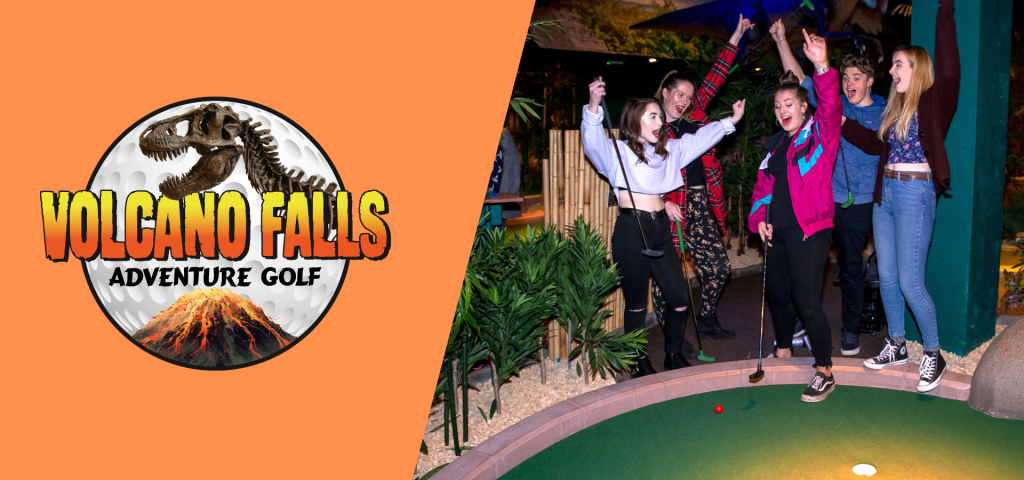 Volcano Falls Adventure Golf Castleford West Yorkshire