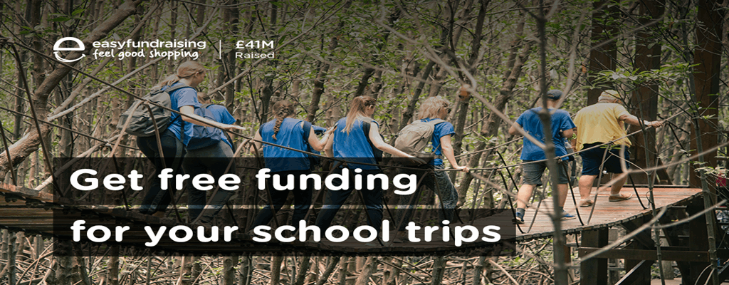 logo banner for easy fund raising
