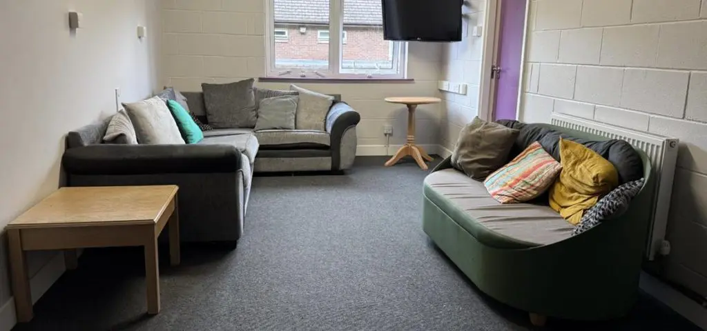 image of social area at the Anderton residential centre