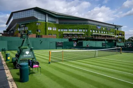 centre court at Wimbledon
