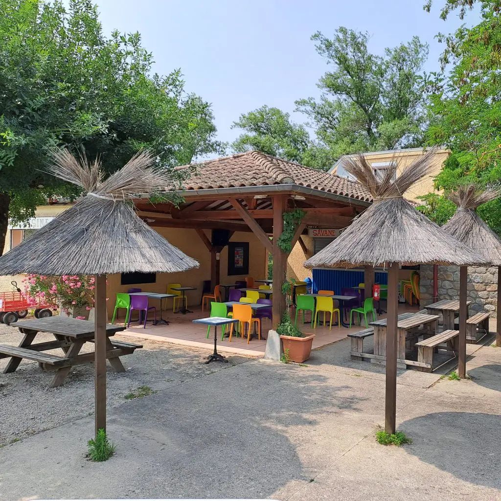outside study area at camp la Savane in France