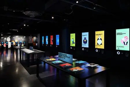 museum exhibition area
