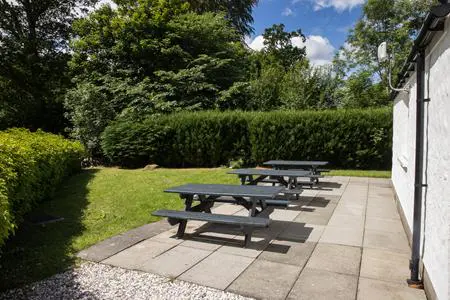 outside area at residential centre