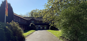 front view of accommodation block