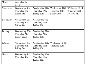 Free tutored activity days at The Chellington Centre