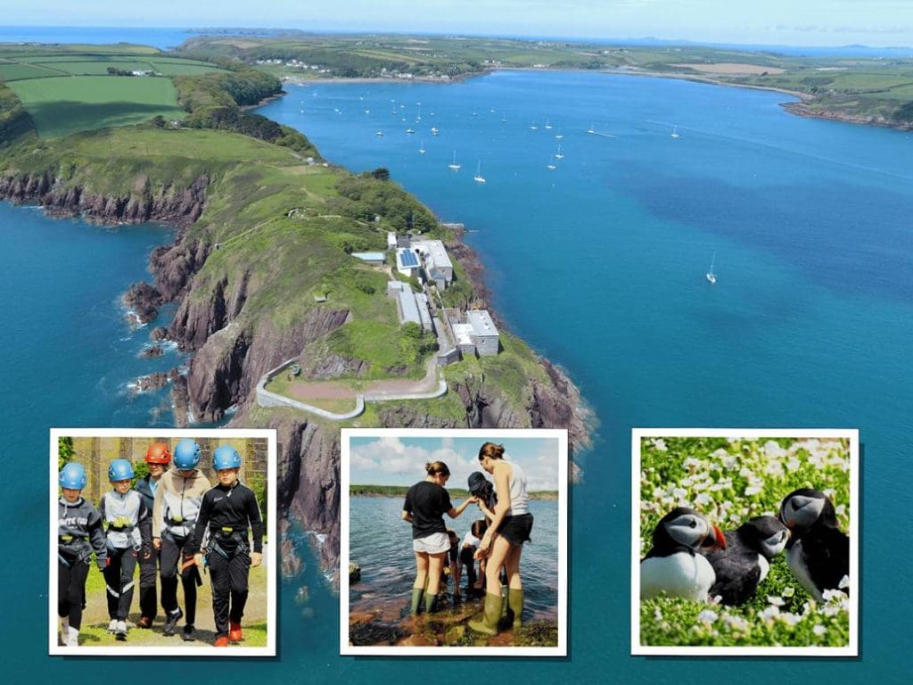 Dale Fort Outdoor Residential Centre Haverfordwest Pembrokeshire Field Studies Council 3 Dale fort accommodation buildings
