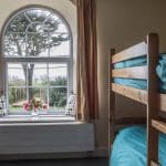 internal shot of bunkbed accommodation