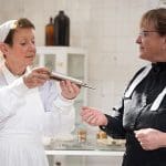 museum guides dressed up as nurse and doctor