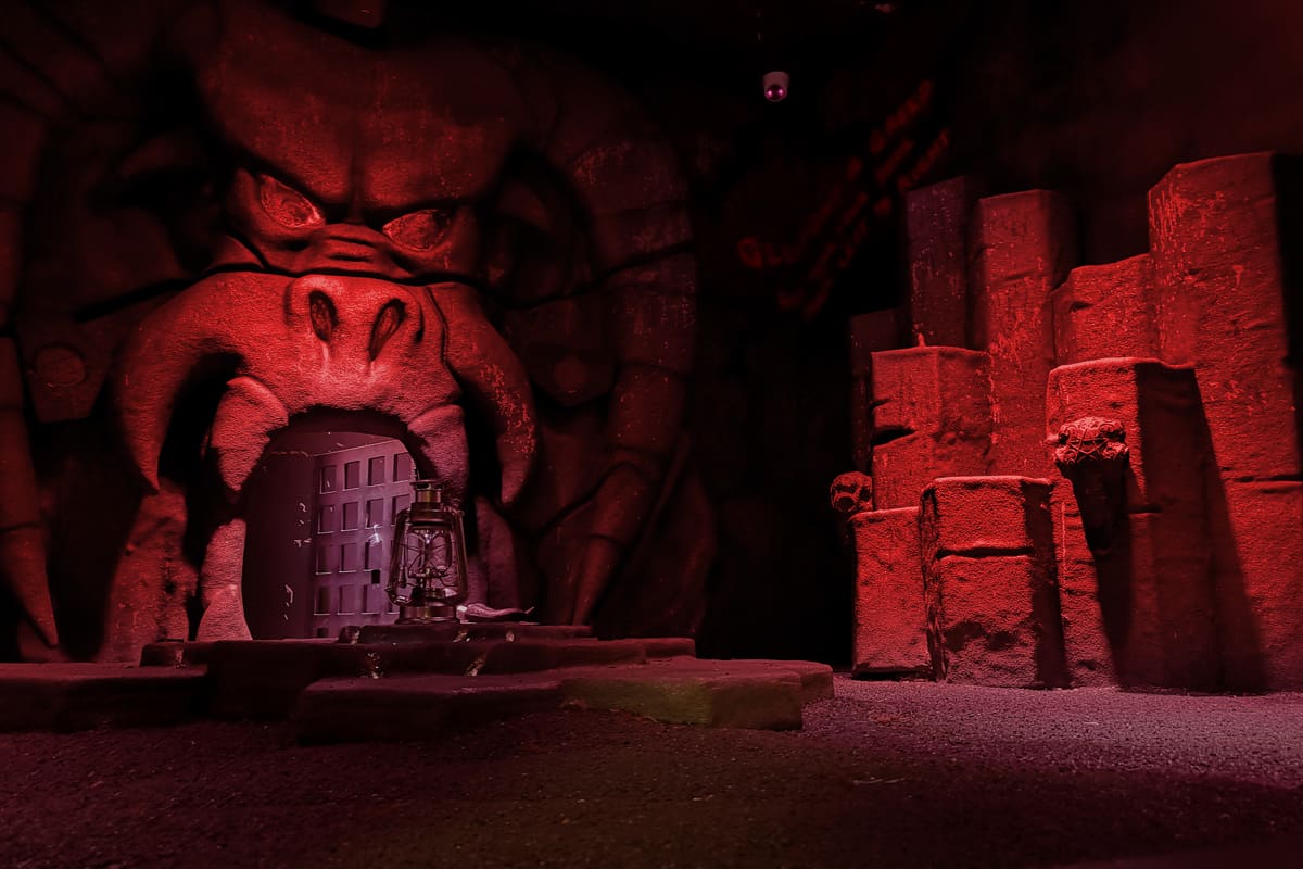 themed temple of doom escape room