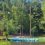 image of paddleboards on a lake at Adventure 4 You