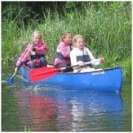 The Horstead Activity Centre image of school trip group in kayaks
