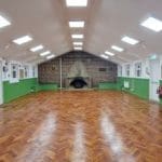 inside of Bentley Copse activity hall