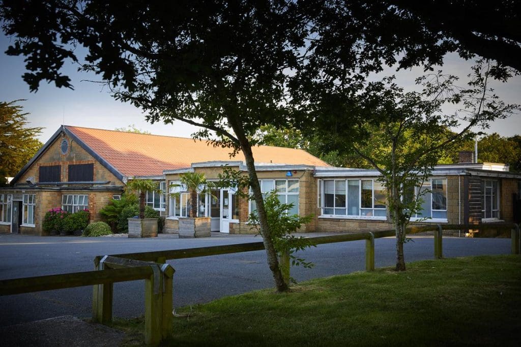 accommodation building for school trips at PGL little Canada