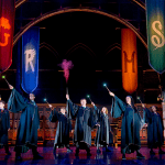 actors dressed as wizards at palace theatre London