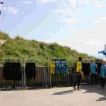 surf board centre at Saunton
