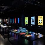 museum exhibition area