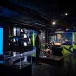 spy museum exhibition area
