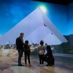 students looking at the valley of the kings
