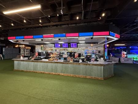 front desk at play area