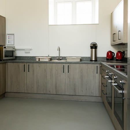 bunkhouse kitchen area North Wales