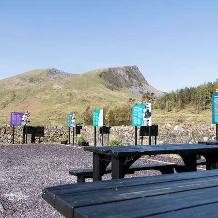 outdoor seating area North Wales