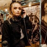 pupil using interactive exhibit at Mary Shelly's house of Frankenstein