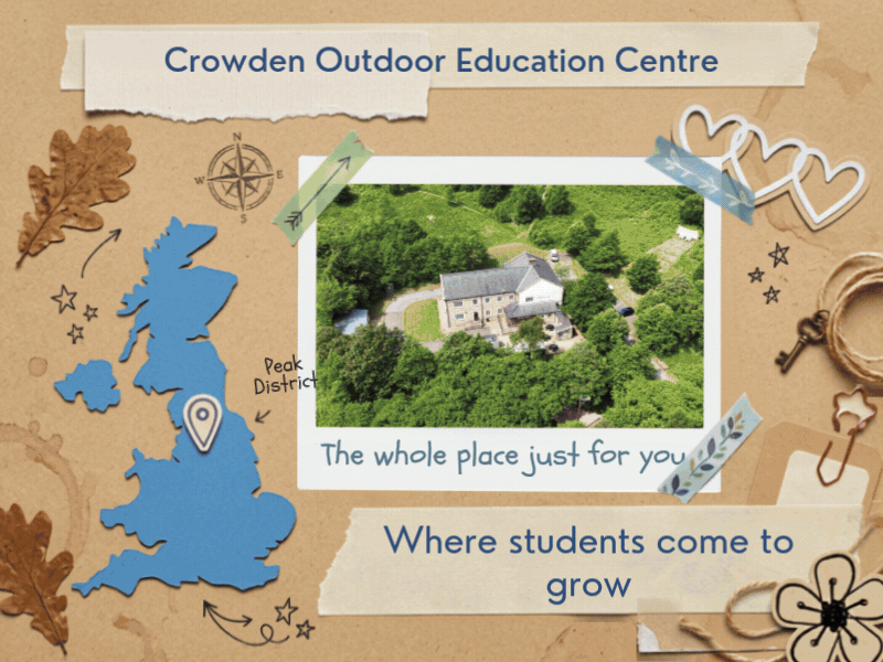 VOTM September 2026 Crowden outdoor education centre